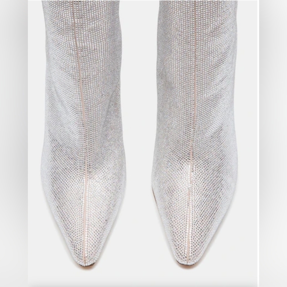 Sexy Glam Steve Madden Rhinestone Boots - Picture 6 of 8